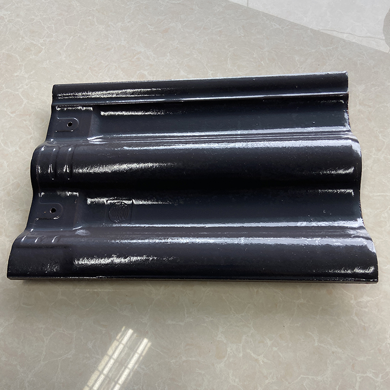 Стальная серая глазурованная межзамковая черепица 300мм x 400мм.2